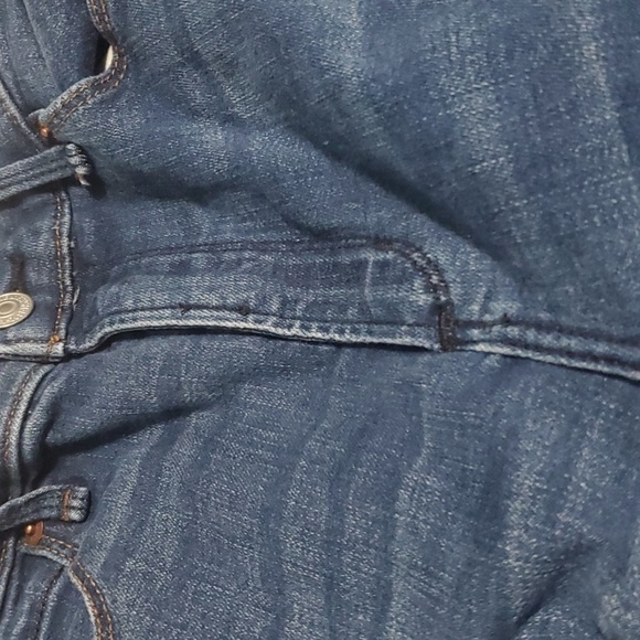 Abercrombie & Fitch Jeans Womens Size 6 Blue Multi-color Side Stripe Fra… - Picture 13 of 13